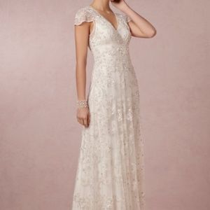 Ranna Gill Mira Gown Wedding Dress Anthropologie -